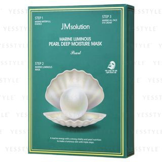 JM Solution Marine Luminous Pearl Deep Moisture Sheet Mask 10ea