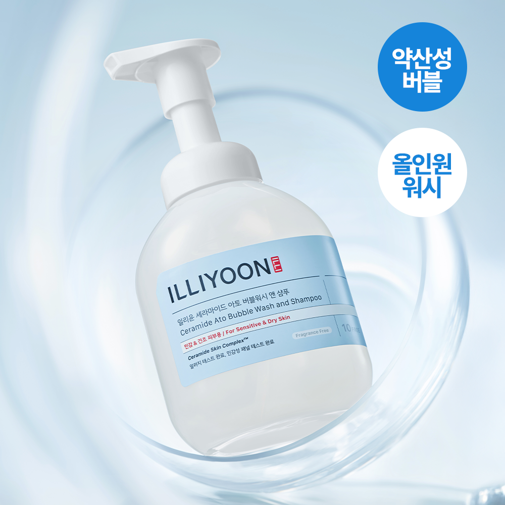 Illiyoon Ceramide Ato Concentrate Bubble Wash 400ml